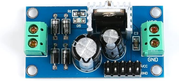 JESSINIE 5kom LM7805 3 terminalni regulator napona modul L7805 5V regulisani modul napajanja Adapter za struju
