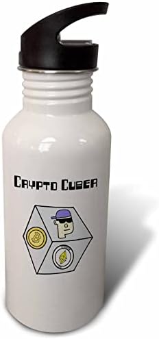3Droza Slatka kripto Cuber NFT crtani kocke NFT punk i bitcoin i. - boce za vodu