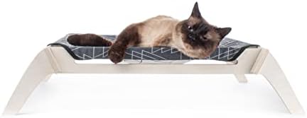 Primetime Petz salon za kućne ljubimce, podignuti zatvoreni krevet za mačke ili male pse, viseća mreža