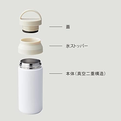 Dolce Duo SB-1698 boca s ručkom, boca šalice, 16,9 fl oz, vakuum izolirana, toplotna i hladnoća, vakuumska boca