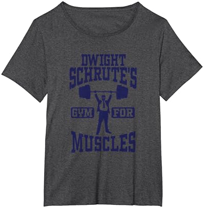 Ured Dwight teretana za mišiće Kratak rukav T-Shirt