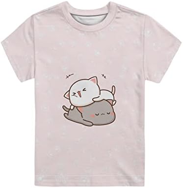 Majica Slatke Axolotls Majica Deca Tees Casual Pull na majici za dečake za dečke