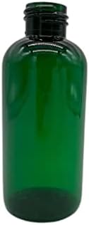 4 oz zelene bostonske plastične boce -12 Pakovanje prazno punjenje boca - BPA besplatno - esencijalna