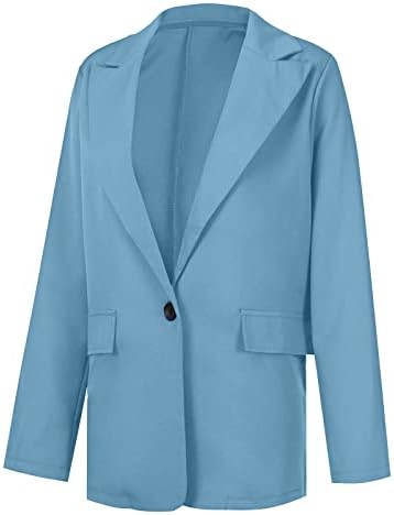 Spring Spring 3/4 kaputi za rukav za žene Open Park Pocket Fit Poliester Overcoat bez laganog čvrstog sloja