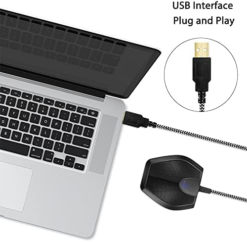 WDBBY višenamjenski USB kondenzatorski mikrofon Mic za sastanak poslovna konferencija računar Laptop