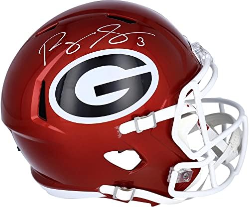 Roquan Smith Georgia Bulldogs Autographed Riddell Flash replica replike kacige-autographed NFL Helmets