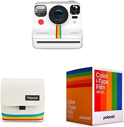 Polaroid Now+ 2. generacija i-tipa Instant Film Bluetooth povezana aplikacija kontrolisana Kamera-Bijela
