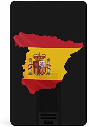Španija zastava Karta Kreditna kartica USB Flash Diskove Personalizirano Memory Stick Key Corporate