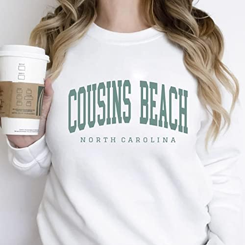 Trendy Cousins Plaža Sjeverna Karolina Majica, Poklon Majica Za Ljetni Odmor Na Plaži