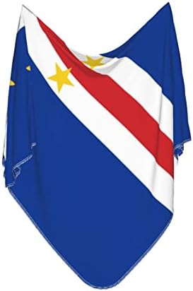 Zastava države Cape Verde Baby Blaket Primanje pokrivača za novorođenčad novorođenčad omota