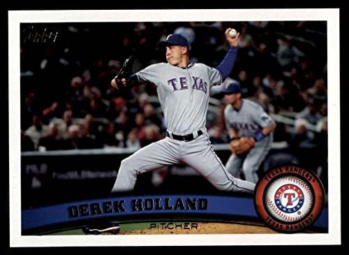 2011 topps 413 Derek Holland Texas Rangers NM / MT Rangers