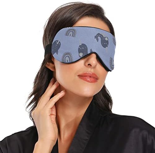 Unisex Sleep Eye maska ​​Slatka magična-narka, noćna maska ​​za spavanje ubodno sjenilo