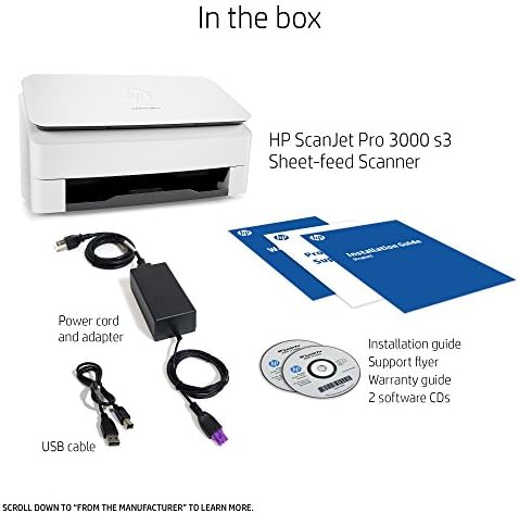 HP ScanJet Pro 3000 S3 OCR skener za uvlačenje listova