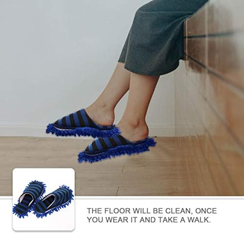Cabilock Mikrofiber perive Mop papuče prašina čistač podova papuče za kupatilo ured kuhinja kuća poliranje