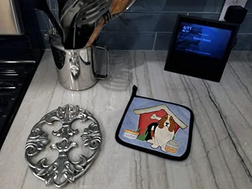 Caroline's Blisures BB2775PThD kolekcija pasa Basset Hound par nosača lončana, kuhinjski nosači
