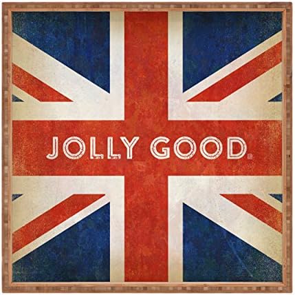 Deny Designs Anderson Design Group Jolly Dobra britanska zastava u zatvorenom / vanjskom trču ladicu,