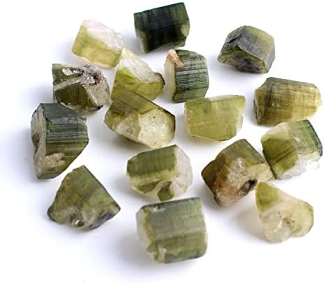 RUITAIQIN SHITU prirodni Mini rijetki zeleni turmalin Kvarzt grubi kamen sirovi dragi kamen mineralni