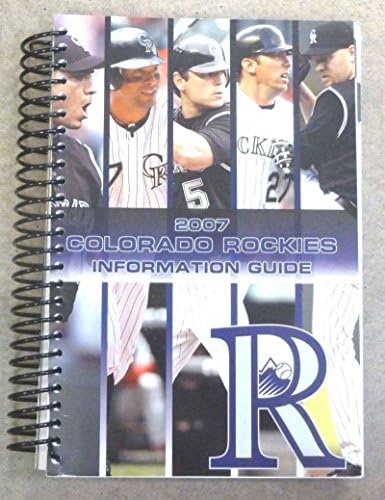 COLORADO ROCKIES MLB BEJZBOL MEDIJSKI VODIČ - 2007-EX-SPIRAL