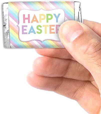 Egge-Neant Uskršnji tematski omoti za zaštitu od chocolate Candy bar za djecu 45 1,4 x 2,6 omotajte
