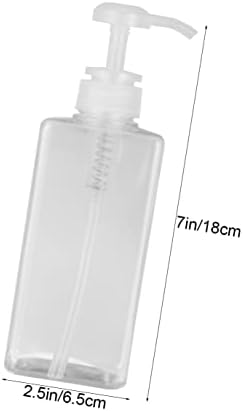 Alipis 2 kom losion Travel Compresed gel pumpe krem ​​tekuće prozirne boce raspršivač tijela hidratantna