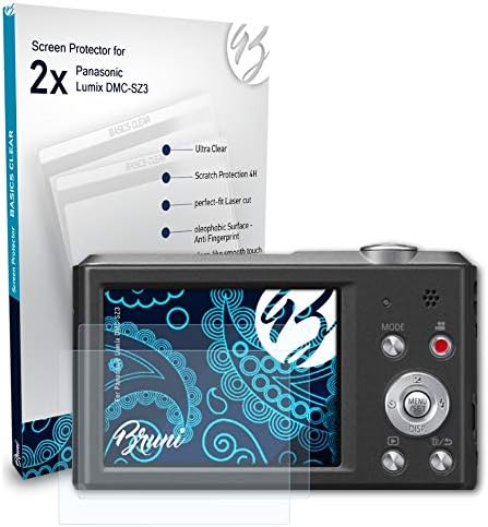 Bruni zaštitnik ekrana kompatibilan sa Panasonic Lumix DMC-SZ3 zaštitnijem filmom, kristalno čistim zaštitnim