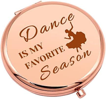 Dance Lover poklon za žene Dancer Gift kompaktno ogledalo za šminkanje za ples Studentski plesni Recital