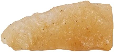 GEMHUB Prirodni sirovi sirovi žuti žad Crystal 50 ct., Erat minirani kristal za ukras, omotavanje žica