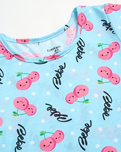bebe ženske pidžame - 2 paketa kratkih rukava spavaćica za spavanje