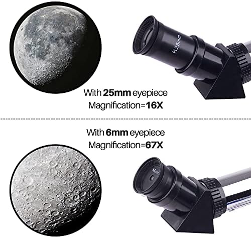 Astronomski teleskop za odrasle za djecu početnike-70mm blende 400mm fokusna dužina teleskopa sa stativom,