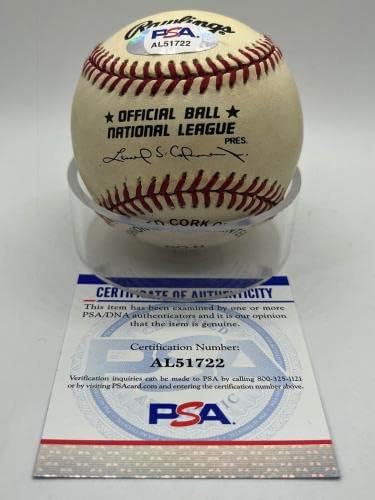 Mike Piazza Dodgers Mets potpisan autogram službeni MLB Baseball PSA DNK - autogramirani bejzbol