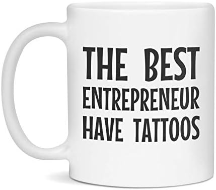 Najbolji poduzetnik imaju tetovaže, bijelo od 11 unca
