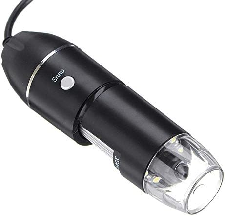 Karlak digitalni mikroskop 1600X USB punjenje ručni lupa kamera 8 LED kompatibilan sa Android i iOS Smartphone