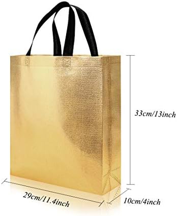 16kom sjajna višekratna torba za kupovinu torba sa ručkom sadašnja torba Božićne poklon torbe