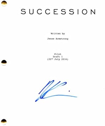 Kieran Culkin potpisao je sukcesiju autografa punog pilot skripta - Roman Roy Veoma rijetka