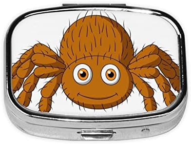 Slatka Tarantula Spider Prenosiva Mini Putna Dnevna Kutija Za Pilule - Podsjetnik Na Kvadratne