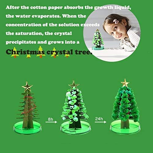 NSQFKALL 2PCS papirnate drveće MA-GIC TREE Tyy Boys Girge Novelty Xmas Poklon Božićno drv