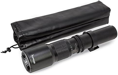 Ultimaxx 500mm Priručnik Preset Objektion za Nikon D7500, D700, D750, D800, D810, D850, D810, D3400,