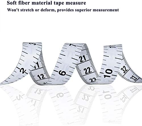 Mjera trake za kaseta za mjerenje tijela dvostruka skala šivanja fleksibilni ravnalo za medicinsko