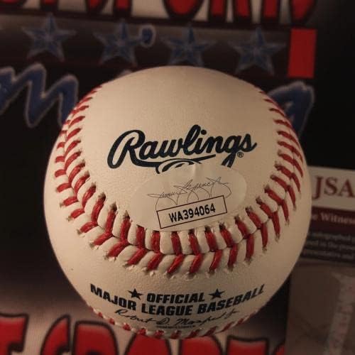 Ronald Acuna JR Autentičan potpisan bejzbol autografirao JSA - autogramirane bejzbol
