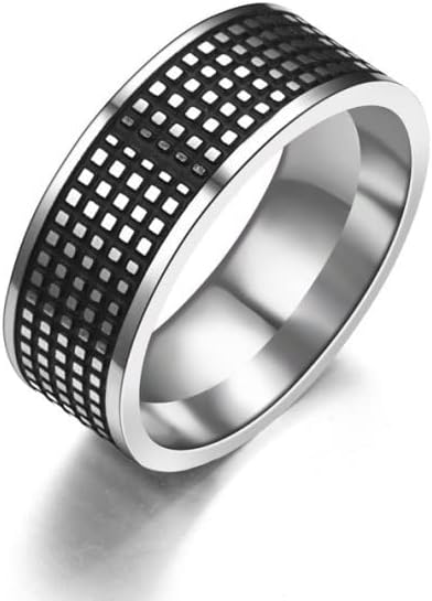 Koleso Vintage 316L prsten za muškarce i žene nikada ne blede moć Lucky Mantra prsten-44764