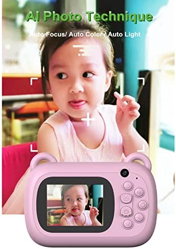 XIXIAN A7 dječija kamera 1080p Digitalni Instant foto štampač sa 24MP dvostrukim fotoaparatima 2.4 inčni ekran