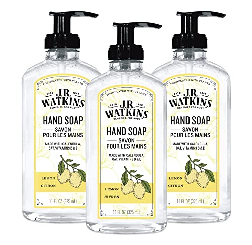 J. R. Watkins tečni sapun za ruke sa dozatorom, hidratantni sapun za ruke, ručno pranje bez alkohola,