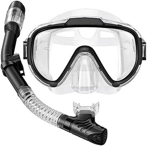 Seoverni ronjenje set odrasli snorkeling zupčanik protiv magle panoramski pogled na plivanje maski suhog kompleta