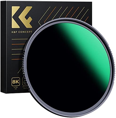 K & amp;F Concept 95mm ND1000 ND Filter za sočiva, 28 višeslojnih premaza vodootpornih ogrebotina