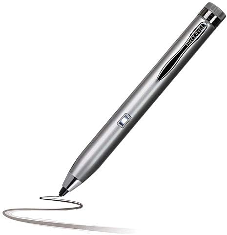 Navitech srebrna mini fine tačaka digitalna aktivna olovka kompatibilna s Google Nexusom 9 / Nokia