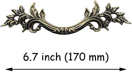 2 kom Bronze evropskom stilu Vintage ručke vuče sa 2 veličine vijke za ladice namještaj ormar vrata