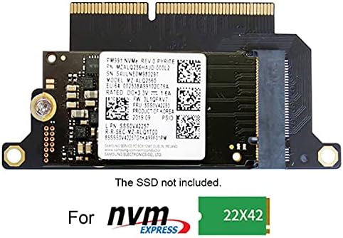 Xiwai M.2 NGFF M-Key NVME SSD Convert Card Fit za 2017 13 A1708 A1707 A1706