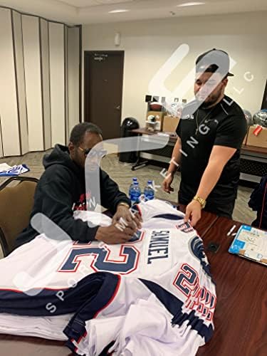 Asante Samuel Sr. Autografikovani potpisani upisani dres New England Patriots JSA