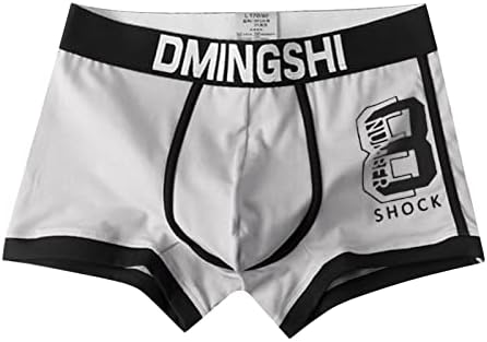 Muški bokser kratke hlače Muški donji rublje Boxers Gatches mekani udoban pamučni viskozni donje rublje