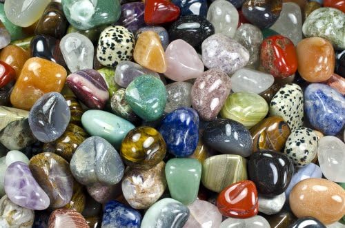 Hipnotički dragulji Materijali: 2 lbs Mala brazilska i afrička pamtana kamena mješavina - polirani prirodni kamenje